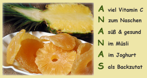 Ananas von Naturix24