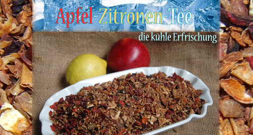 Apfel-Zitronen-Tee