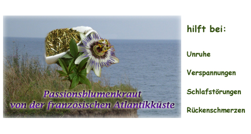 Passionsblumenkraut von Naturix24