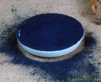 Indigo blau gemahlen Indigo blau gemahlen