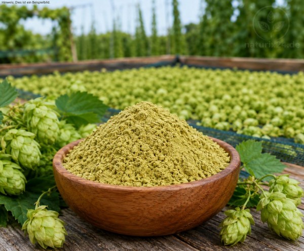 Hopfenblüten gemahlen