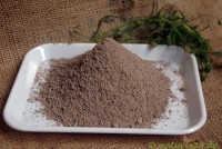 Flohsamen schwarz gemahlen Flohsamen schwarz gemahlen