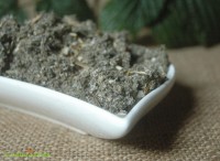 Himbeerblättertee, Himbeerblätter geschnitten Himbeerblättertee, Himbeerblätter geschnitten