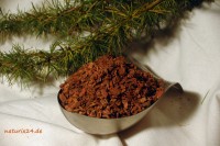 Lärchenrinde geschnitten Lärchenrinde geschnitten