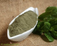 Zitronenmelisse, Melissenblätter gemahlen Zitronenmelisse, Melissenblätter gemahlen
