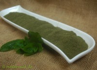 Pfefferminzblätter gemahlen Pfefferminzblätter gemahlen