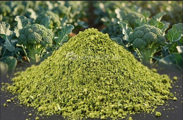 Brokkoli gemahlen