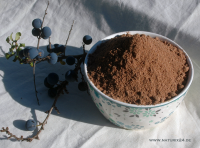 Schlehdornfrüchte gemahlen Schlehdornfrüchte gemahlen