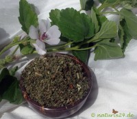 Eibischblätter geschnitten Eibischblätter geschnitten