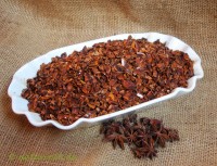 Sternanis geschnitten Sternanis geschnitten