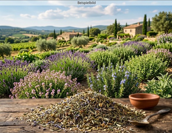 Kräuter der Provence gerebelt