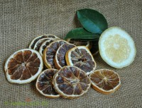 Zitronenscheiben getrocknet Zitronenscheiben getrocknet