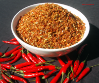 Chili Jalapeño rot geschnitten Chili Jalapeño rot geschnitten