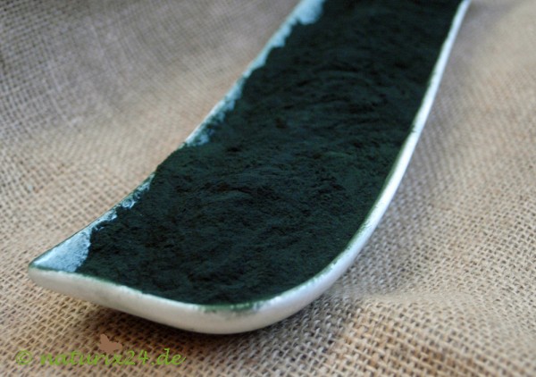 Spirulina platensis gemahlen