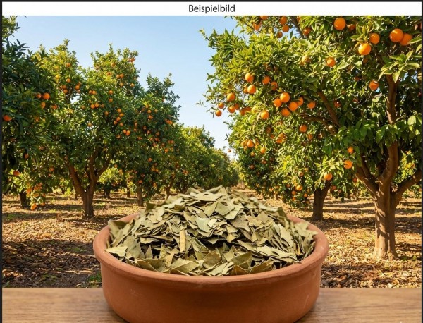 Orangenblätter süß geschnitten