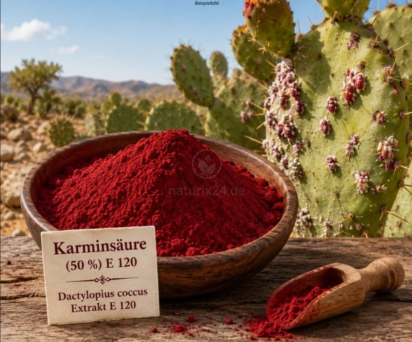 Karminsäure 50 %ig gemahlen E120